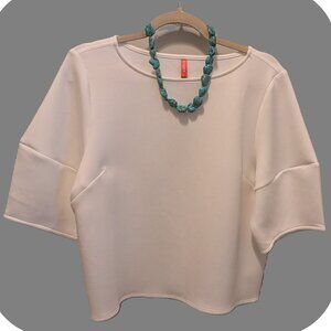 Spanx AirEssentials Desk to Dinner Elbow Sleeve Top- Large